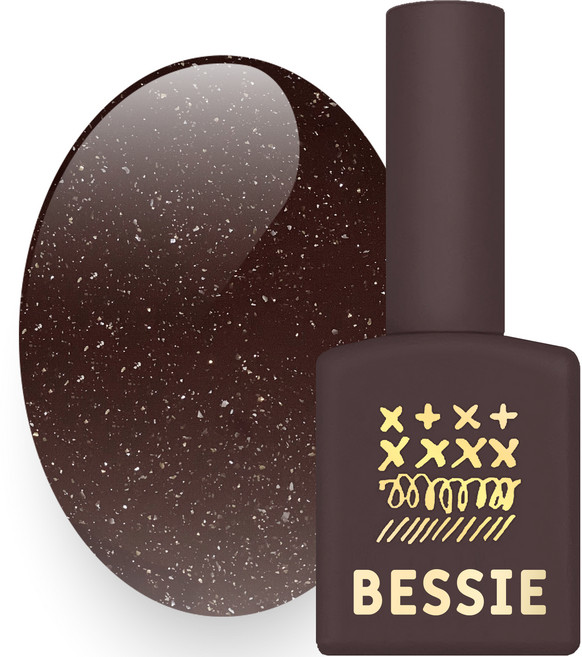 BESSIE 트위드 젤네일, TD 14 NATALIE, 12g, 1개