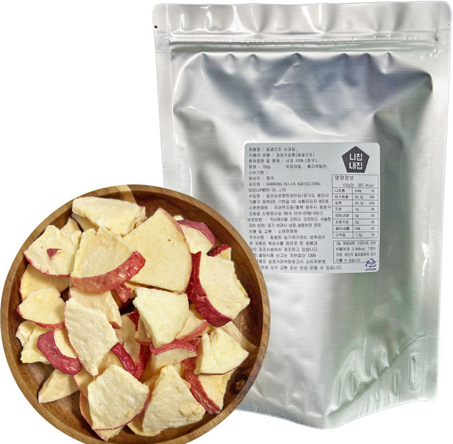 동결건조 사과칩, 150g, 1개