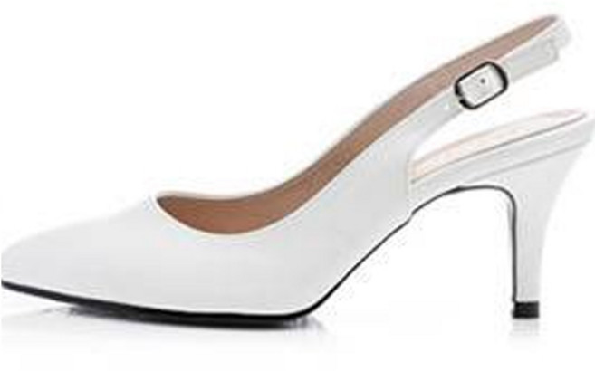 갓슈 치오퍄 수제 슬링백 스틸레토 하이힐 7cm