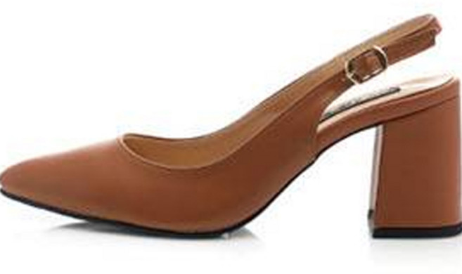 갓슈 사쥬느 수제 슬링백 스퀘어 하이힐 7cm