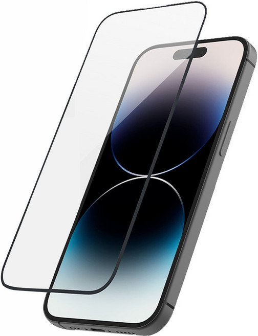 몬스터옵틱스 풀커버 2.5D 커브드 9H 강화유리 세트, 1세트