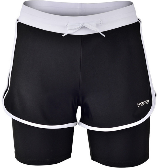 쿠기어드벤쳐 여성용 3부 워터 레깅스 반바지 LM-W3209