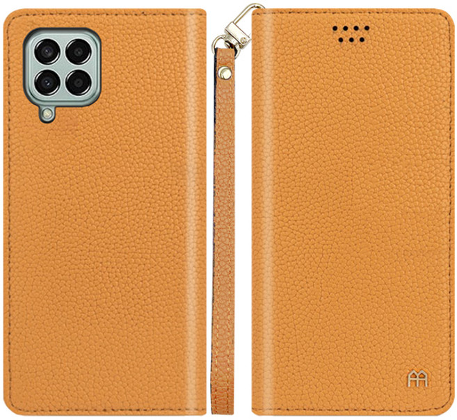 까미또 베네트 리토 천연소가죽 스트랩 플립형 휴대폰 케이스