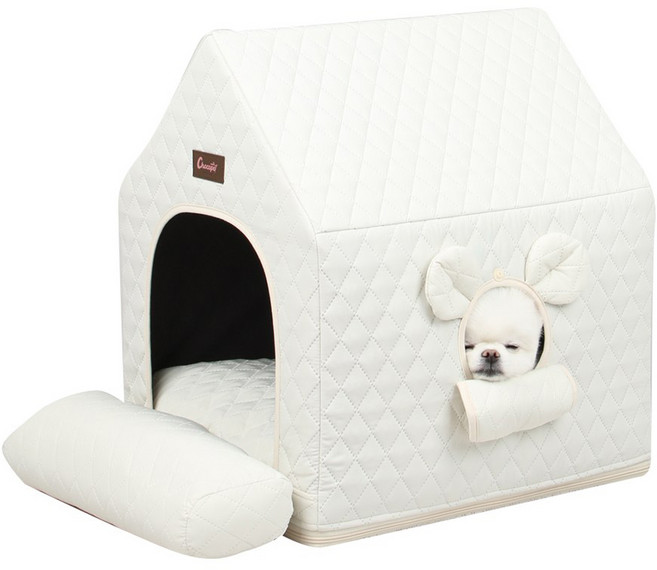 초코펫하우스 에브리데이 반려동물 쿠션 3.0, 아이보리, 1개