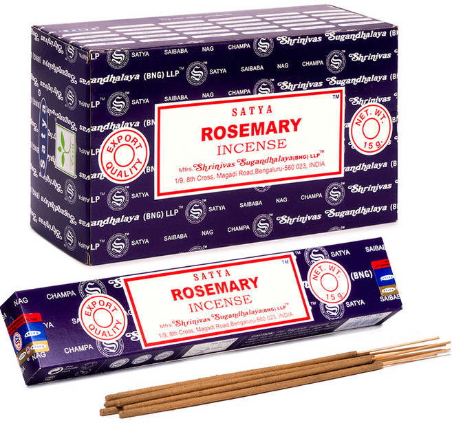사티아 스틱 인센스 15g x 12p, 로즈마리