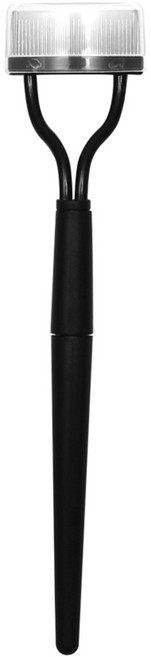 폴더블 속눈썹 브러쉬, 블랙, 1개