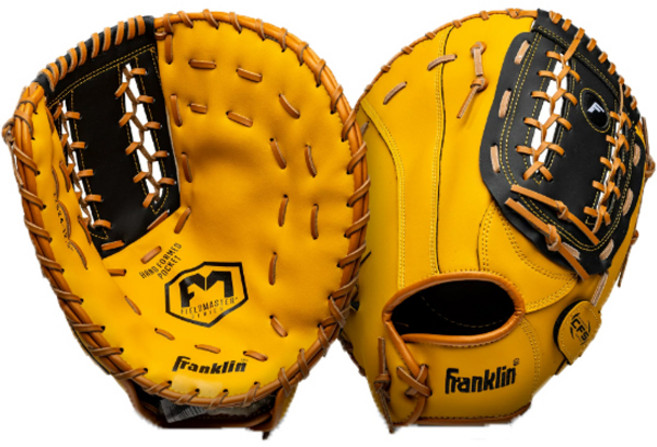 프랭클린 필드마스터 1루수 글러브 우투용 22624, 골드 + 블랙, 1개