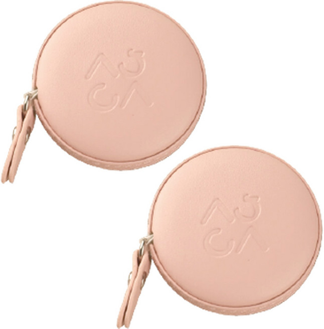 생활양식 마카롱 줄자 1.5m 핑크, 2개