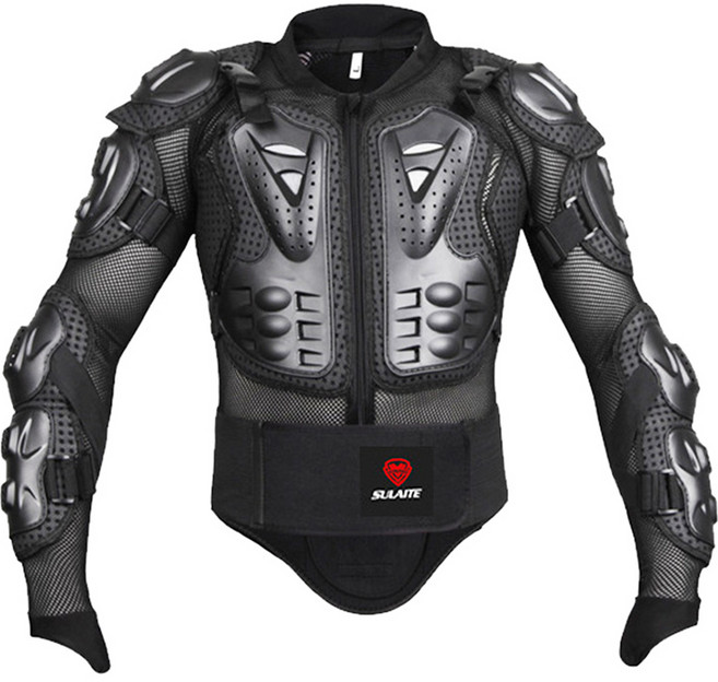 수라이트 오토바이 보호자켓 GT-201, 블랙, 1개