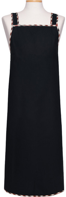 로사홈 고급 방수 앞치마 대, 검정, 1개