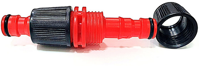 JTECH 물호스 연결구 일자형 5개, 1세트