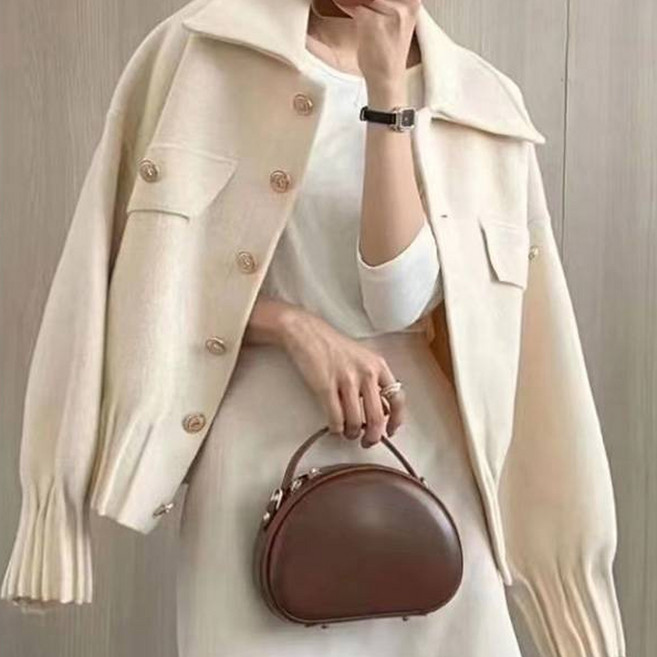 페이퍼먼츠 여성용 쇼트 클래식 싱글 긴팔 자켓 07309