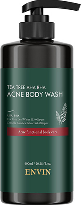 앙방 티트리 약산성 아하 바하 아크네 바디워시, 600ml, 1개