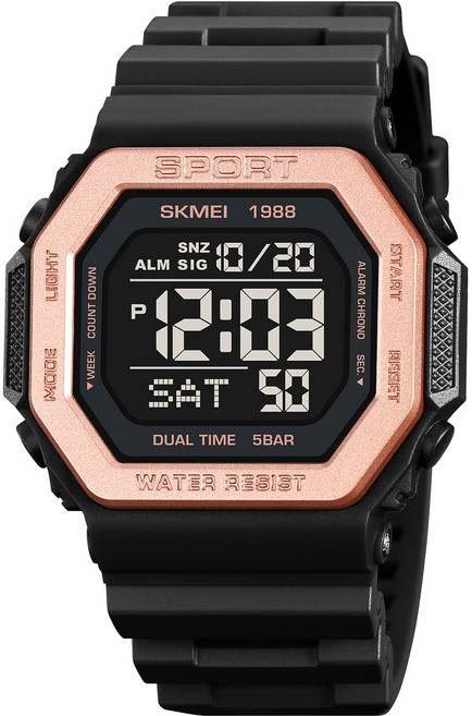 SKMEI 스포츠 디지털 학생 손목시계 1988