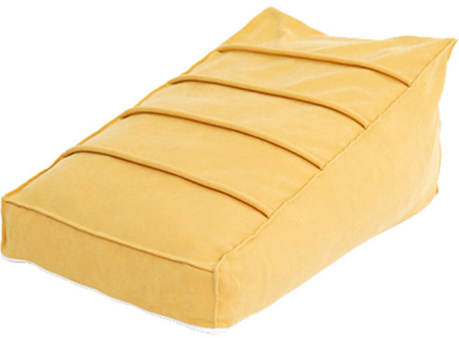 레드퍼피 반려동물 비비츠 빈백 & 계단, 골드 옐로우