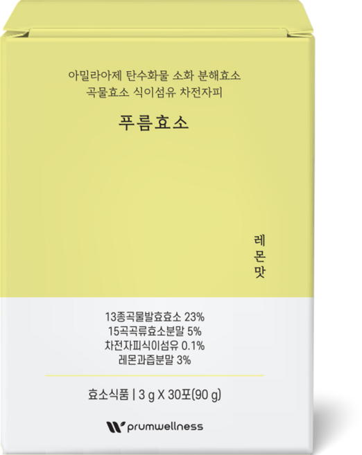 푸름웰니스 푸름효소 레몬맛 30p, 90g, 1개