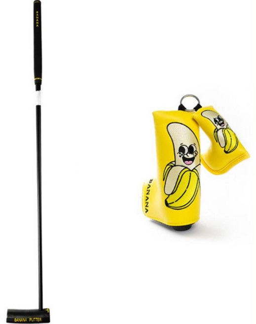 바나나퍼터 스페셜버전 골프 퍼터 83.82cm, R, 3도