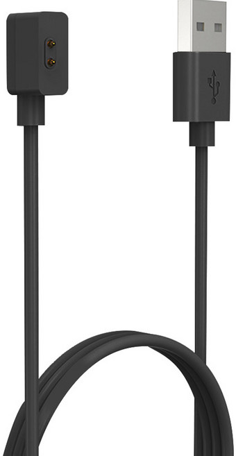 스페이스쉴드 레드미 워치3 액티브 호환 충전 케이블, 1m, 블랙, 1개