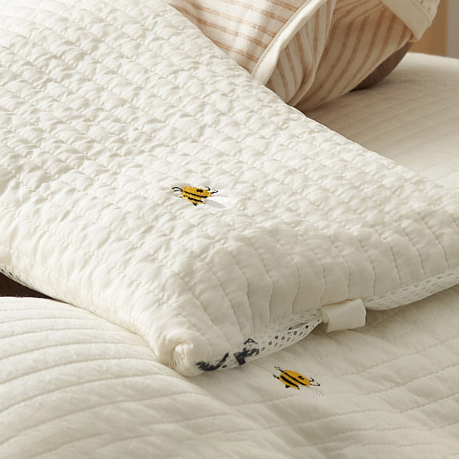 롤베이비 유아용 가슴안정 베개, 허니비