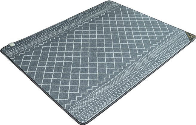 천년의아침 한일의료기 무자국 무결점 눈꽃 디자인 분리난방 전기장판 17mm SP-KC202, 특대형(270 x 183 cm)