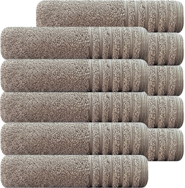 호텔컬렉션 타월 호텔 컬렉션 테스 수건 190g 30수 코마사, 샌드베이지, 10개