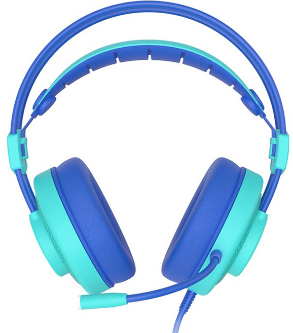 앱코 버츄얼 7.1 게이밍 헤드셋, N800, 블루민트