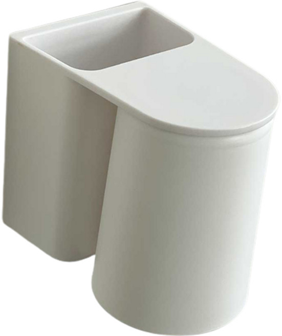 생활양식 우유닉 거꾸로 자석 양치컵 걸이 세트, 혼합색상, 1세트