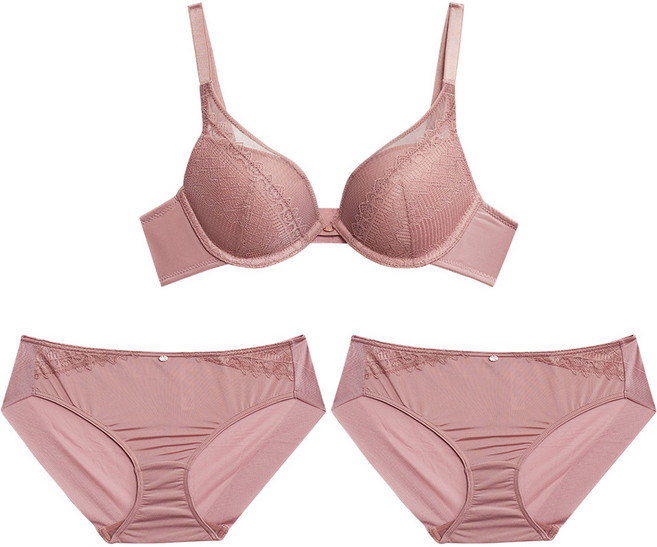 원더브라 원더부스트 와이어 브라1 + 팬티2 세트 WIZ018 WBW3O2C