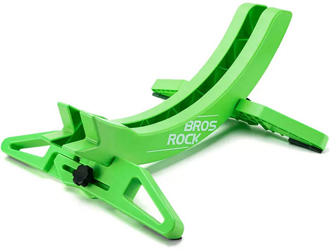 락브로스 바퀴폭 조절식 자전거 주차 랙, 그린, 1개