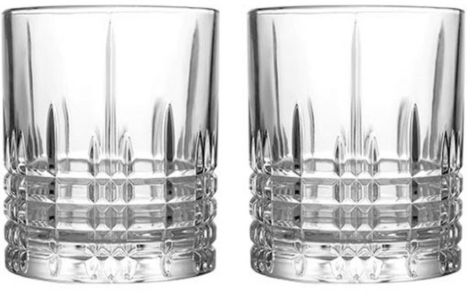 애스크제이 타탄 스피닝 온더락 글라스, 2개