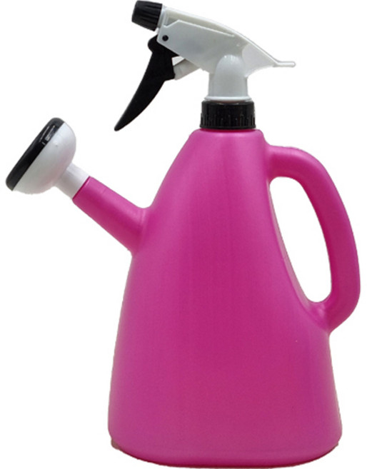 가든잇 올인원 물조리개 1L, 분홍, 1개