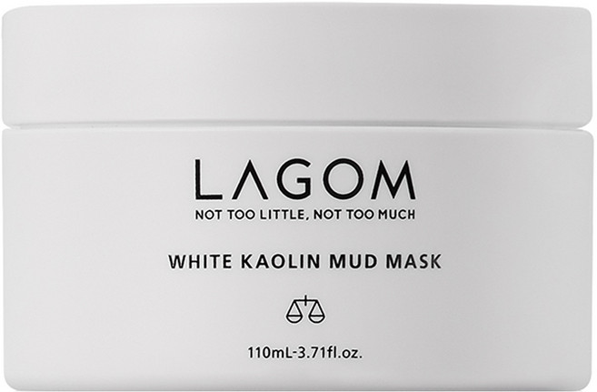 라곰 화이트 카올린 머드 마스크 110ml, 1개입, 1개