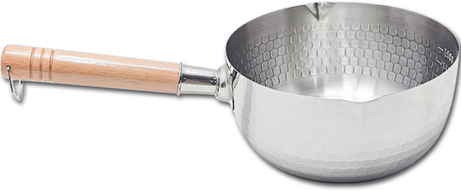 원리빙 인덕션 스텐 해머톤 편수냄비, 16cm, 혼합색상, 1개