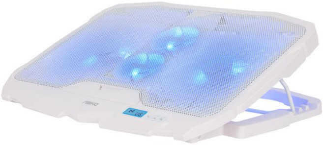 앱코 노트북 쿨러 NC30W, 화이트, 1개
