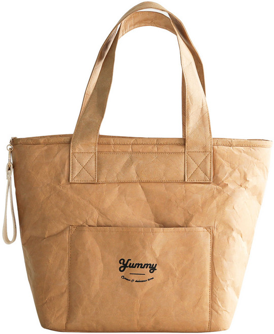 큐어스 야미2 미디움 보냉 보온 피크닉 도시락 가방, 혼합색상, 1개