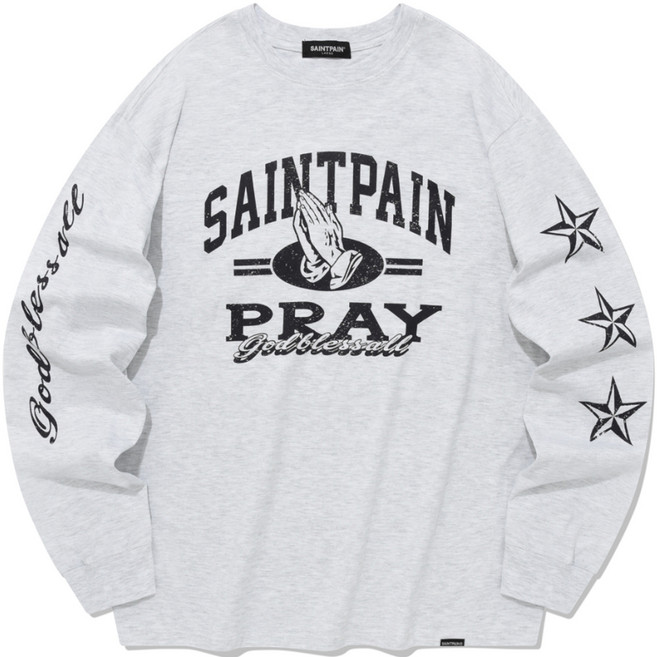 세인트페인 세인트 프레이 핸즈 롱 슬리브