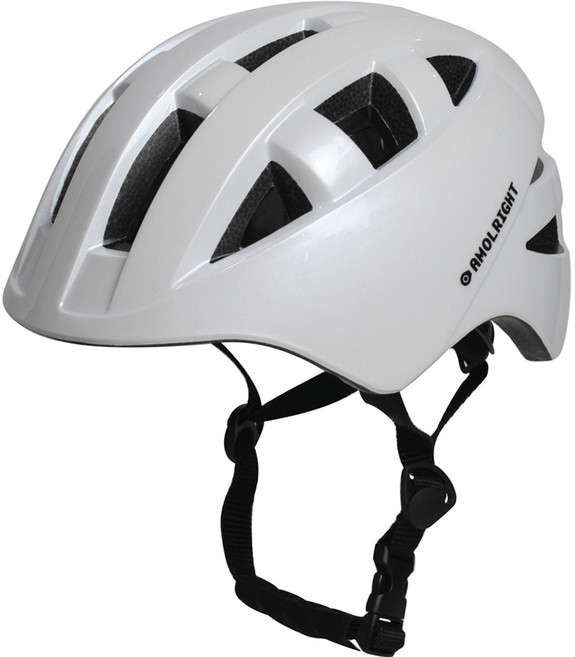 애몰라이트 어린이 헬멧 AMH-05, 화이트, 1개