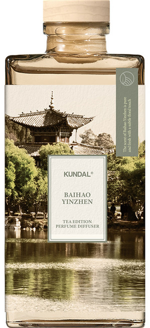 쿤달 센트오브티 퍼퓸 디퓨저, 백호은침, 140ml, 1개