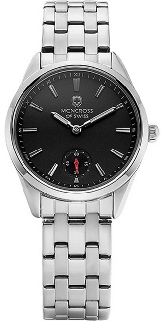 MONCROSS SWITZERLAND 女用 Small Second 金屬手錶 33mm + 工具組 MS3810F
