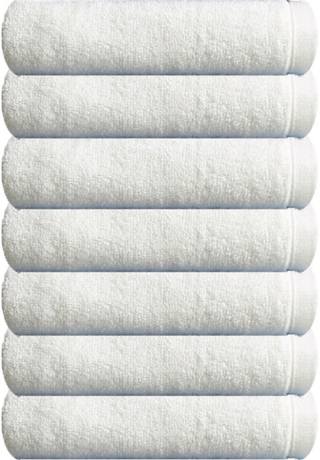 송월타월 크루아상 뱀부 타월 180g 뱀부얀, 아이보리, 7개