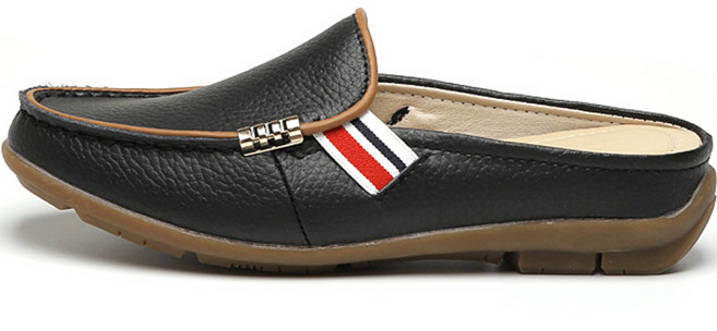 잭앤질 여성용 소가죽 발편한 밴딩 블로퍼 JC3584