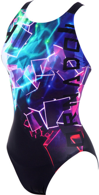 토네이도 여성용 원피스 실내 수영복 PLS3983