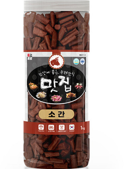 극상소재 강아지 맛집 수제 간식, 소간, 1kg, 1개