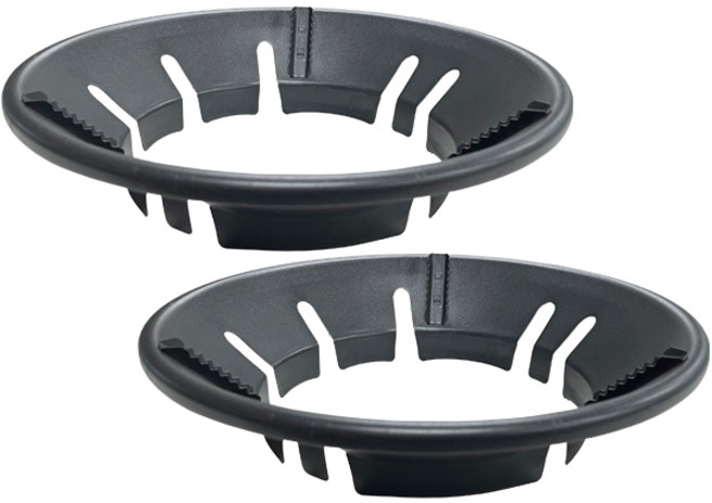 청소앤 바람잡아 8홀 가스렌지 바람막이, 코팅블랙, 2개