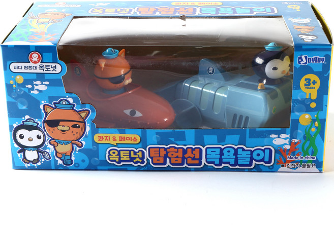 옥토넛 탐험선 태엽 목욕놀이 완구 세트, 혼합색상, 1세트