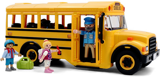 플레이모빌 스쿨버스 피규어 70983, 1개