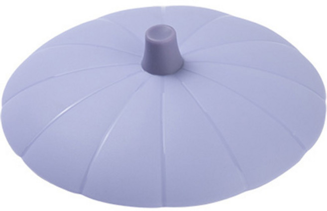 마미스테이블 국산 실리콘 호박뚜껑 12.5cm, 라벤더, 1개