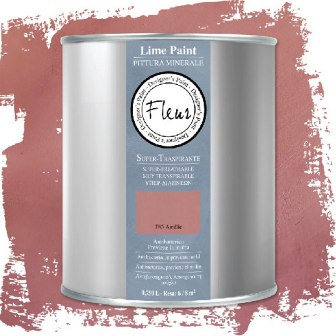 Fleur 아크릴 컬러 라임 페인트 아멜리에, 750ml, 1색