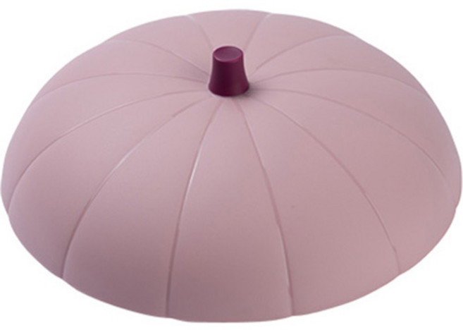 마미스테이블 실리콘 호박뚜껑 20cm, 베이비핑크, 1개