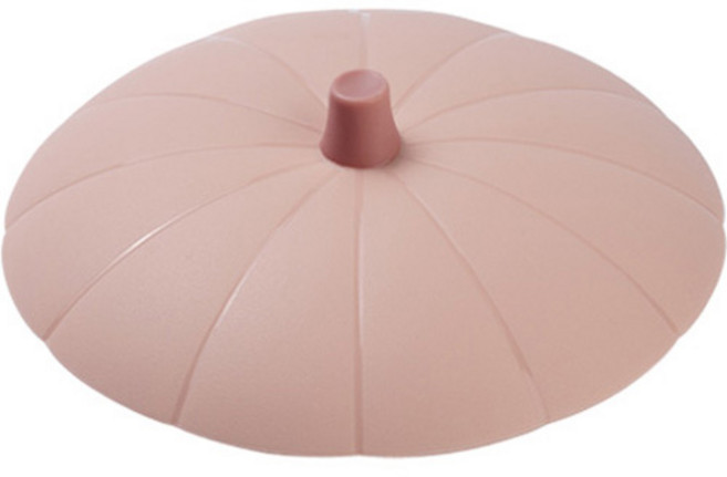 mommy's table 南瓜造型矽膠鍋蓋, 桃色, 1個